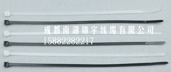 固定線束捆扎帶 黑色扎帶 白色扎帶 塑料扎絲100條自鎖式尼龍國標(biāo)扎帶